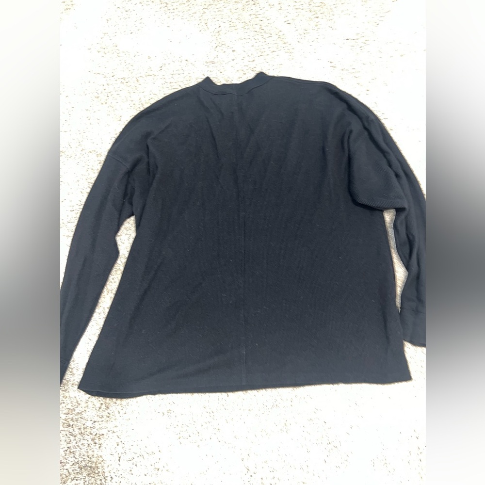 PINK Victoria's Secret Black Long Sleeve Top